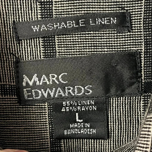 Men’s Marc Edwards Button Down Shirt Size Large - Picture 3 of 7